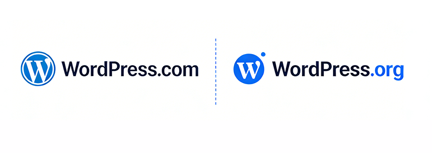 WordPress.com和.org的区别:个人博客/外贸独立站该用哪个版本?